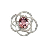 Tourmaline & Diamond Ring