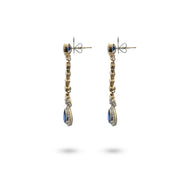 Tranformational Sapphire & Diamond Earrings - K.S. Sze & Sons