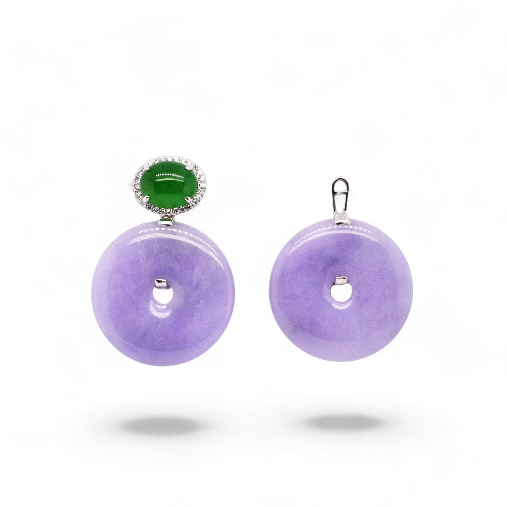 Transformational Modern Jade Earrings - K.S. Sze & Sons