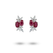 Transformational Ruby & Diamond Earrings