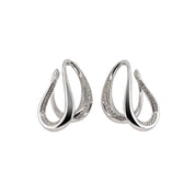 White Diamond Earrings - K.S. Sze & Sons