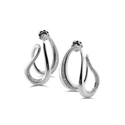 White Diamond Earrings - K.S. Sze & Sons