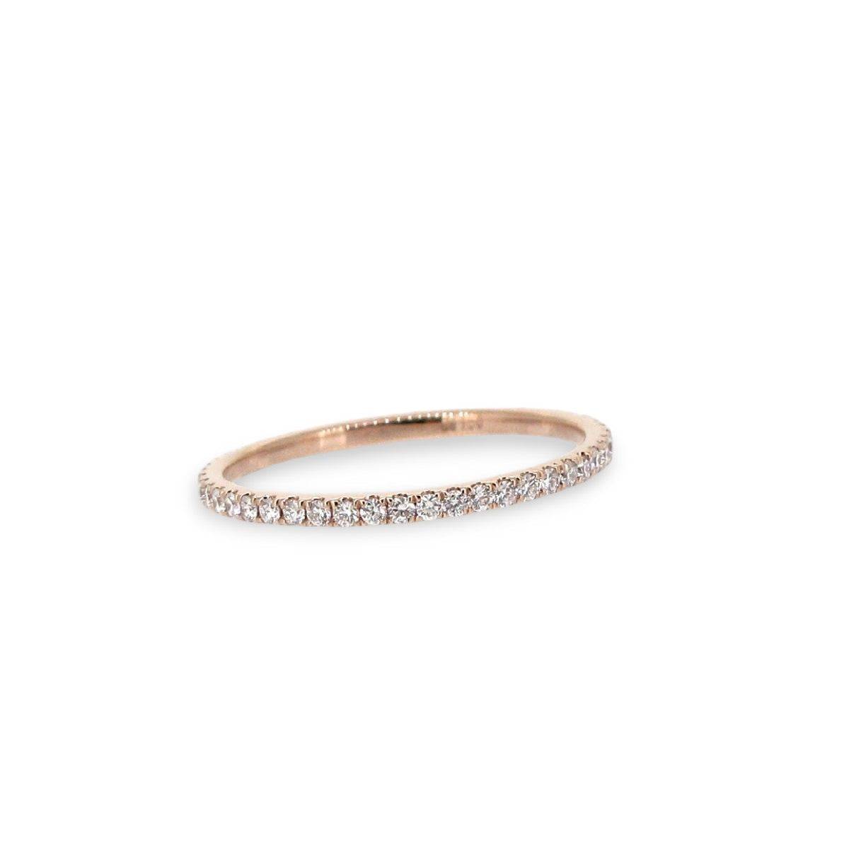 White Diamond Eternity Ring - K.S. Sze & Sons