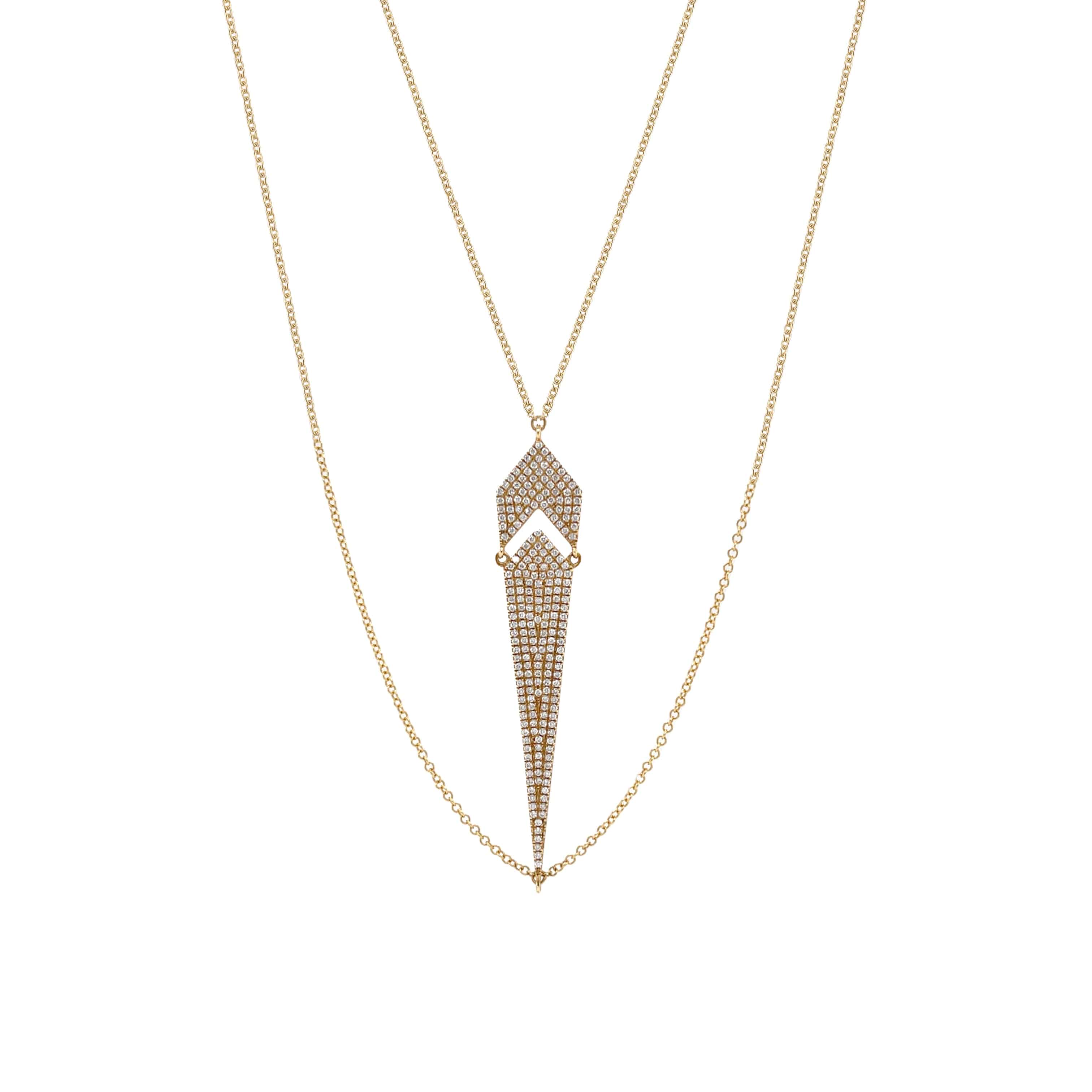 White Diamond Necklace - K.S. Sze & Sons