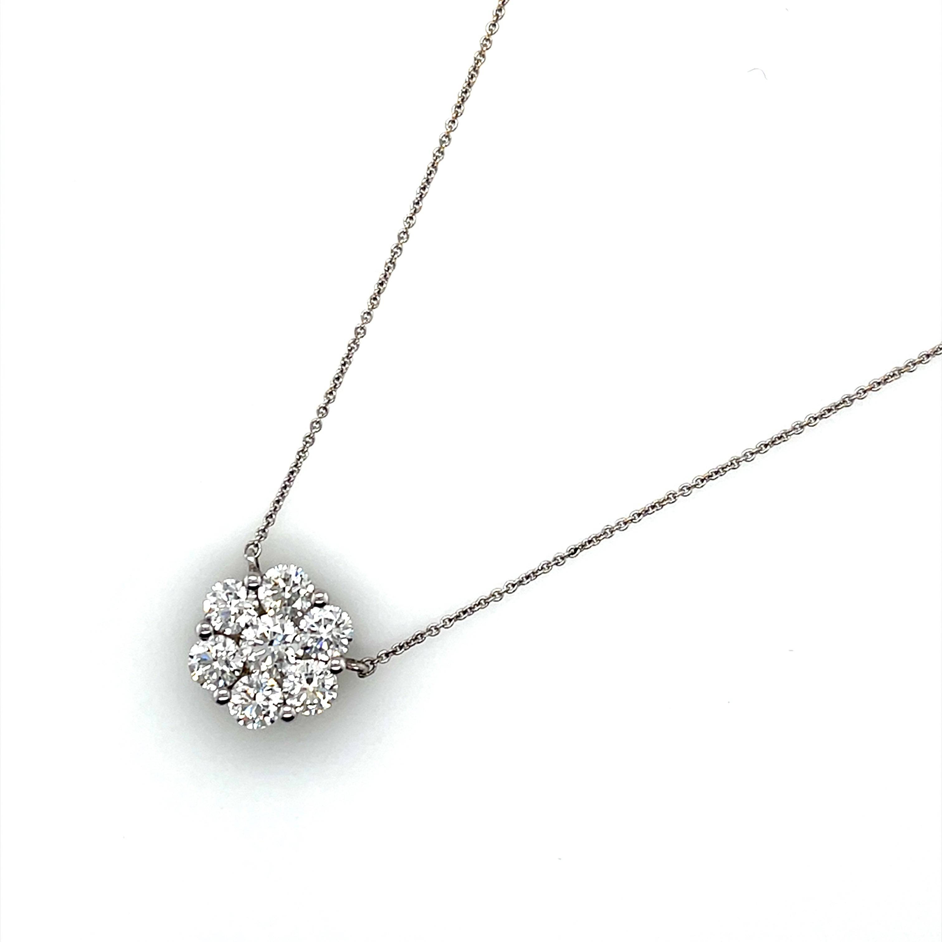 White Diamond Necklace (GIA Certificate) - K.S. Sze & Sons