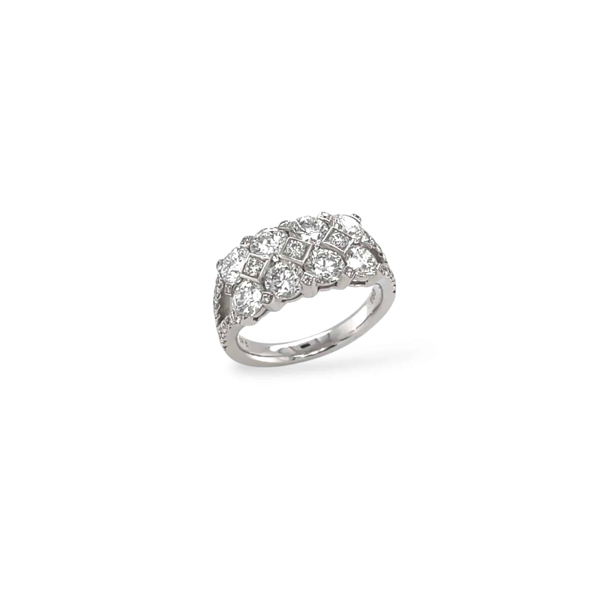 White Diamond Ring - K.S. Sze & Sons