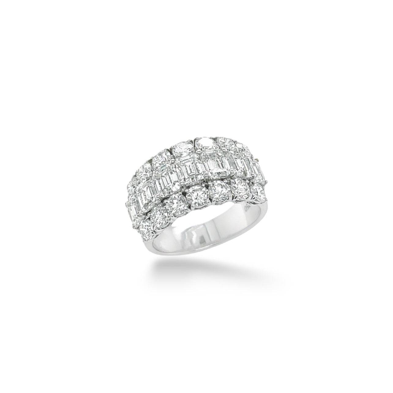 White Diamond Ring - K.S. Sze & Sons