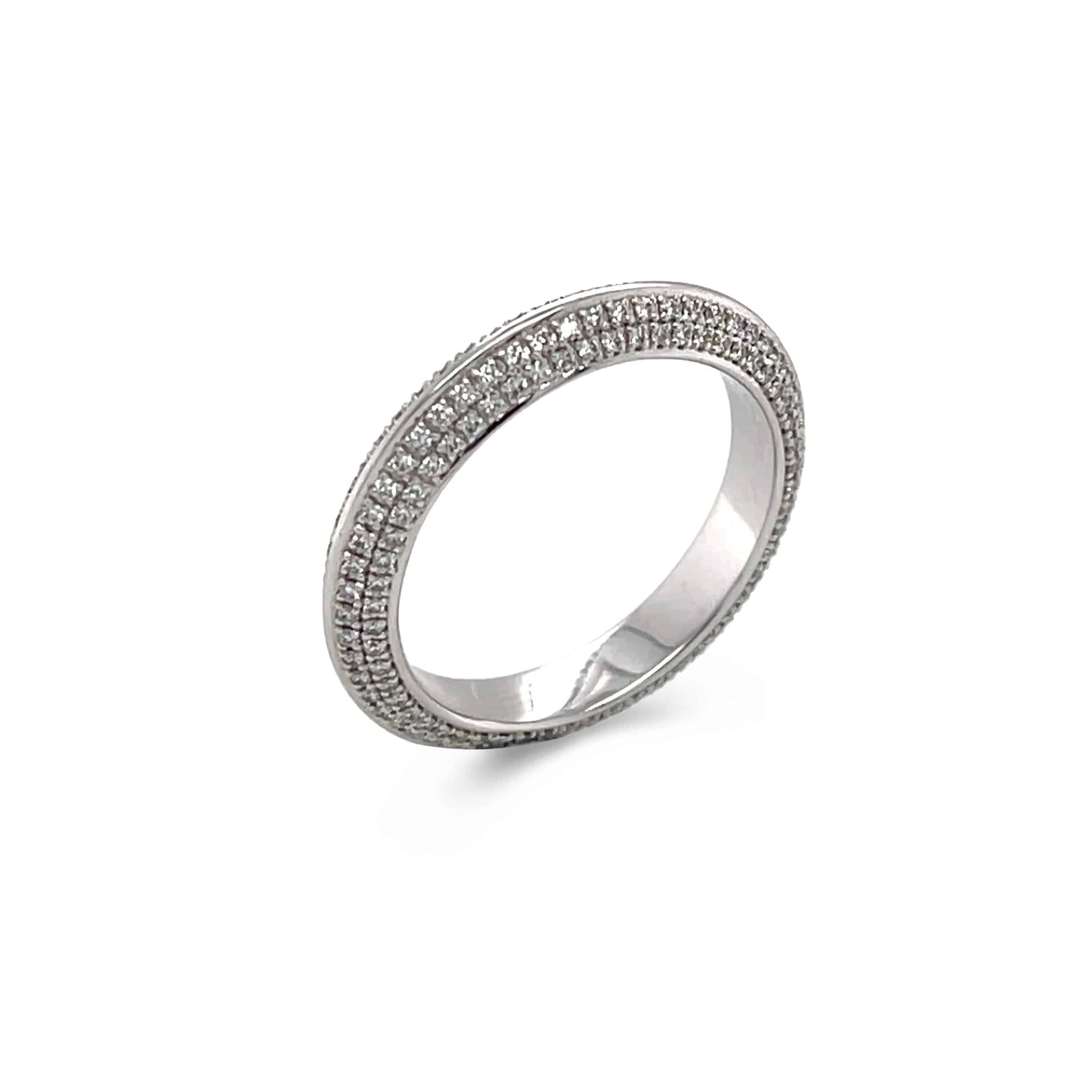 White Diamond Ring - K.S. Sze & Sons