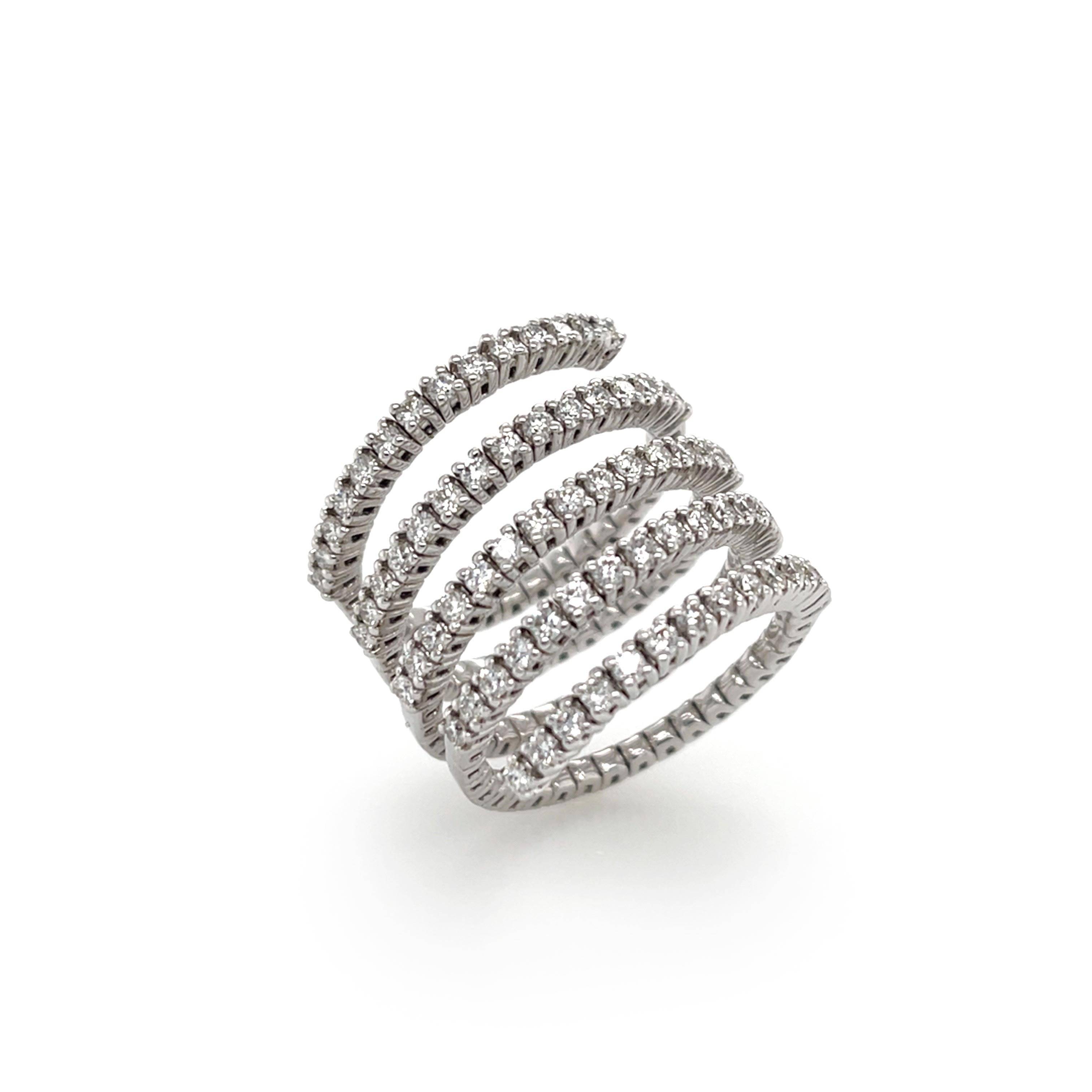 White Diamond Ring - K.S. Sze & Sons