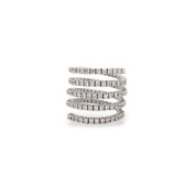 White Diamond Ring - K.S. Sze & Sons