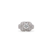 White Diamond Ring - K.S. Sze & Sons