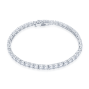 White Diamond Tennis Bracelet - K.S. Sze & Sons