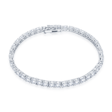 White Diamond Tennis Bracelet