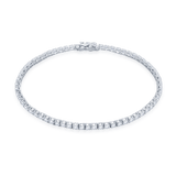 White Diamond Tennis Bracelet