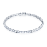 White Diamond Tennis Bracelet