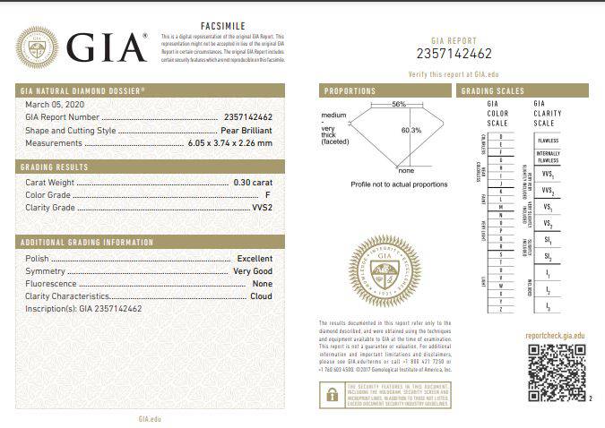 White & Pink Diamond Ring (GIA Certificate) - K.S. Sze & Sons