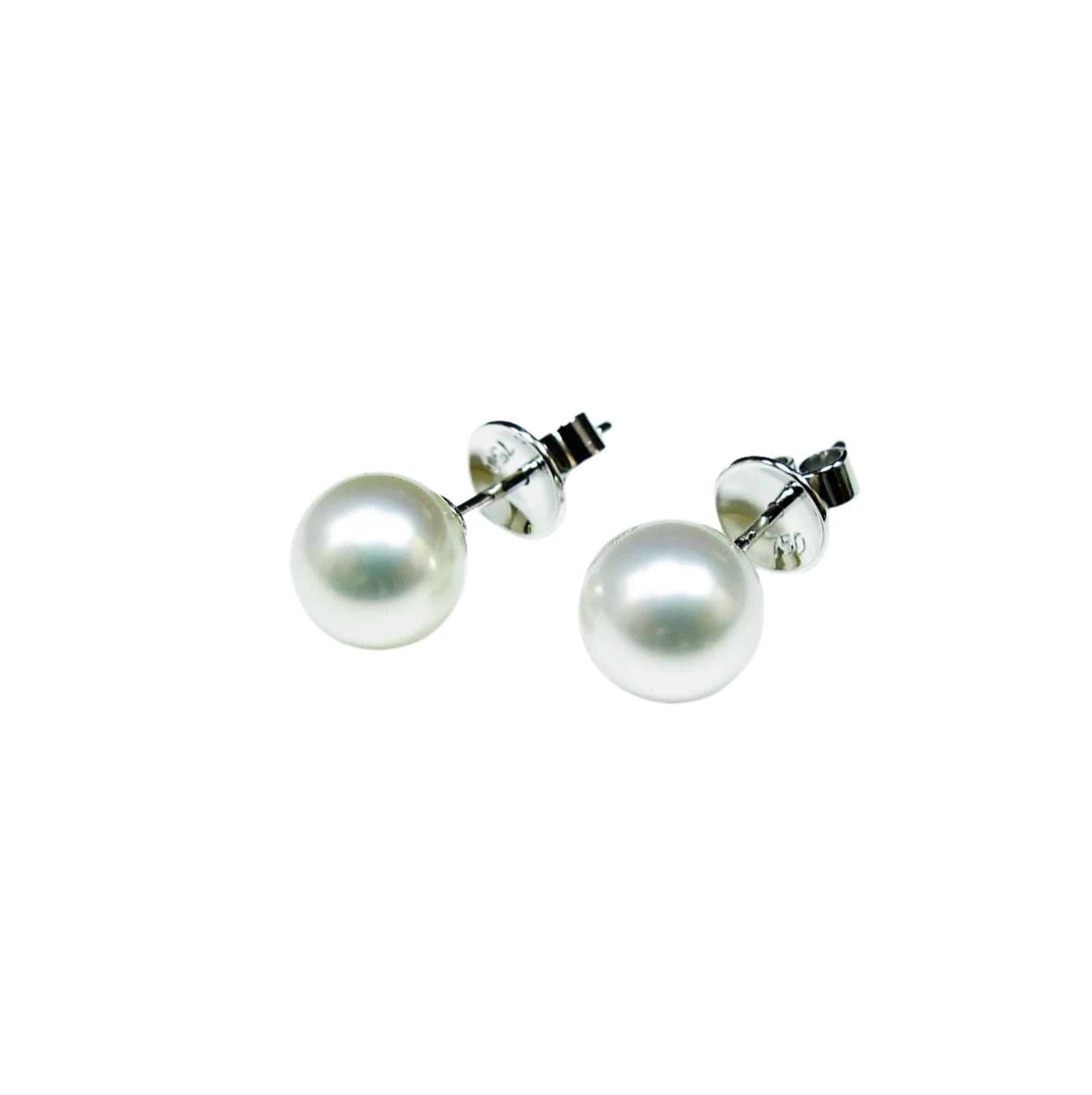 White South Sea Pearl Earrings