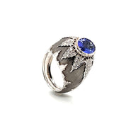 Winter Tanzanite Cocktail Ring - K.S. Sze & Sons