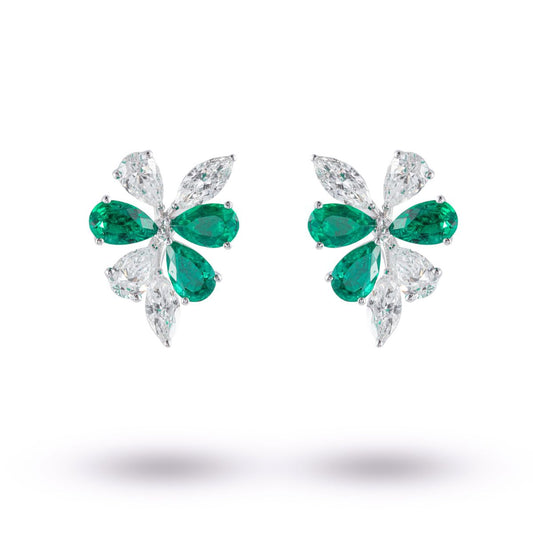 18K Diamond Earrings