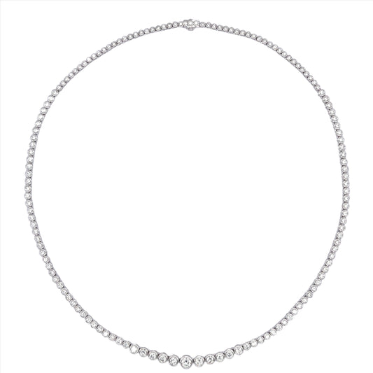 18K Diamond Necklace - K.S. Sze & Sons